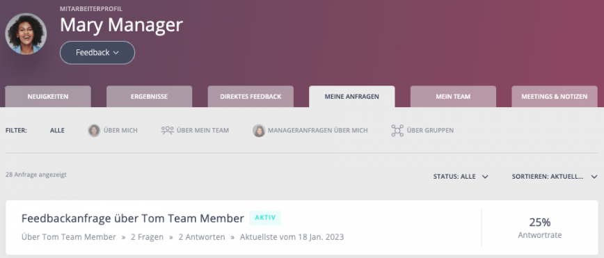 Ergebnisse uber Team