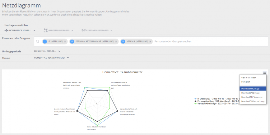 Netzdiagramm DE